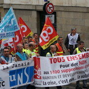 15 septembre 2012 manifestation à Rennes contre les licenciements à PSA