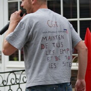 15 septembre 2012 manifestation à Rennes contre les licenciements à PSA