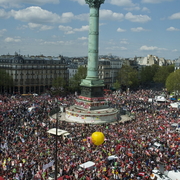 Bastille vue de ciel
