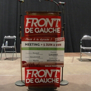 Meeting du Front de Gauche à Rennes 5 juin 2013