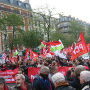 Mise  en place de la tête de manifestation. (2)