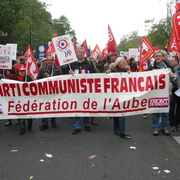 Banderole de l'Aube.