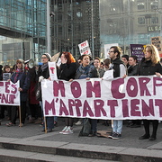 Manifestation pour la défense de l'IVG
