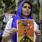 Manif Gaza Paris 2 août 14