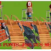 des ponts ...pas des murs !
