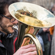 Manif en fanfare