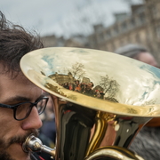 manif en fanfare