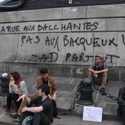 La rue aux bacchantes