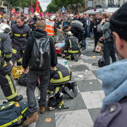 Manifestants blessÃ©s