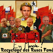 En marche recycle les roses fanées