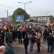 Rouen cheminots 14 avril 2018
