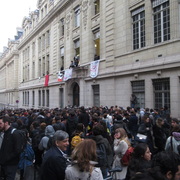 Sorbonne occupée le 12/04