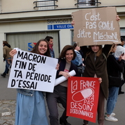 Macron en période d'essai
