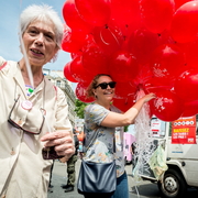 Ballons rouges