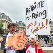 Retraite par poing