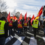 Manif des postiers