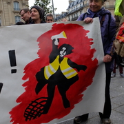 gilet jaune rouge
