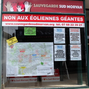 contre éolienne dans le morvan