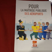 La CGT contre la privatisation ADP
