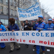 égoutiers en colère