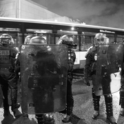 Blocage du dépôts RATP de Vitry.
