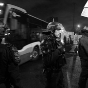 Blocage du dépôts RATP de Vitry.