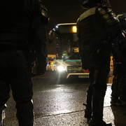 Blocage du dépôts RATP de Vitry.