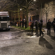 Blocage du dépôts RATP de Vitry.