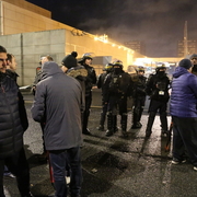 Blocage du dépôts RATP de Vitry.