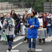 la batucada intersyndicale sarthoise 5