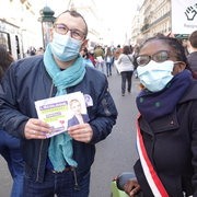 Aissa Terchi et Danièle Obono