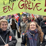 En grève