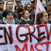 En grève