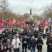 Rassemblement en hommage