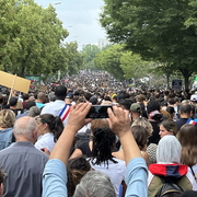 foule pour Nahel