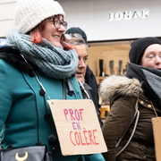 Prof en colère