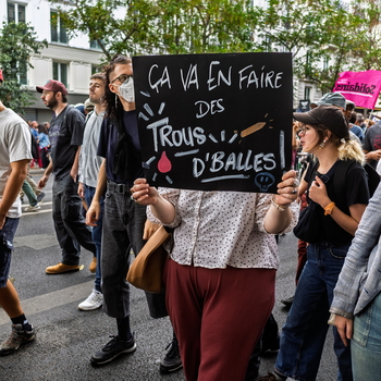 Marche contre le permis de tuer