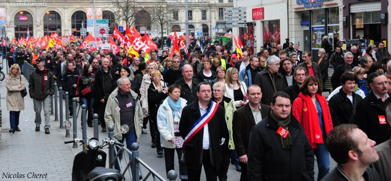 Manif de Lille 23 mars 2010