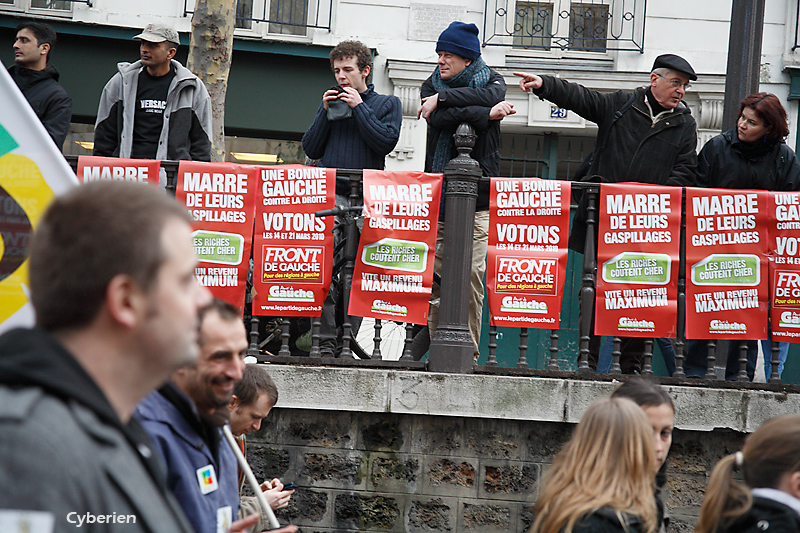 Manif fonction publique 21 janvier 2010