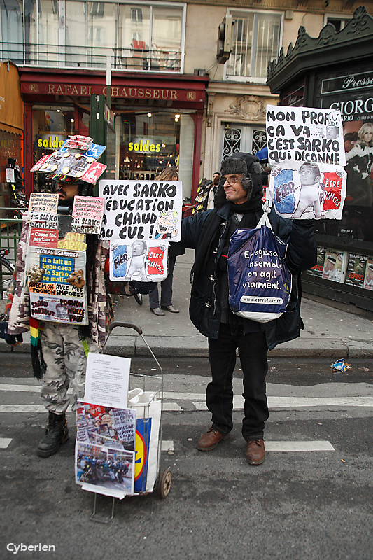 Manif fonction publique 21 janvier 2010