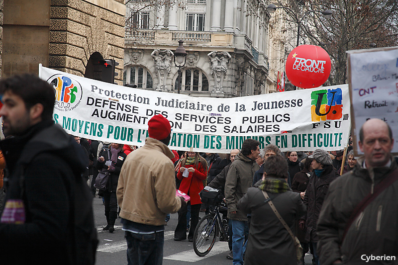 Manif fonction publique 21 janvier 2010