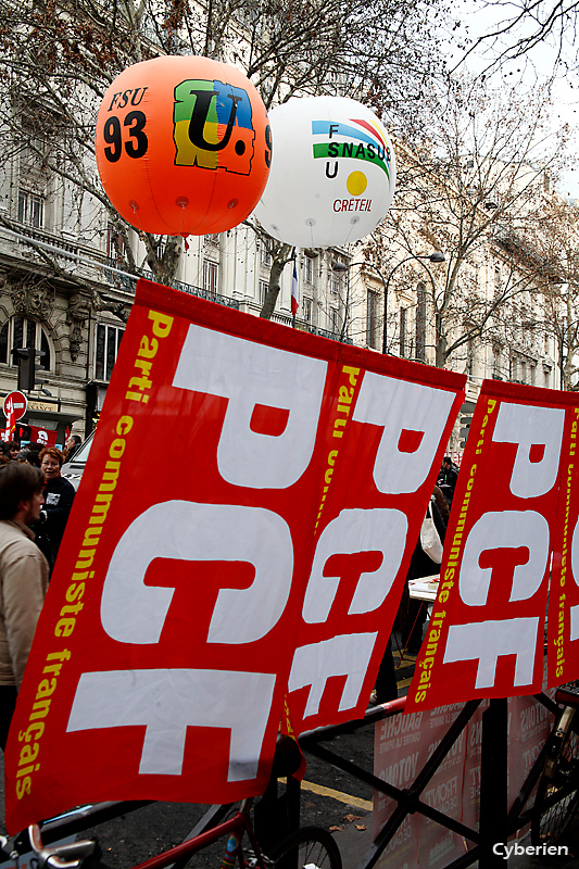 Manif fonction publique 21 janvier 2010