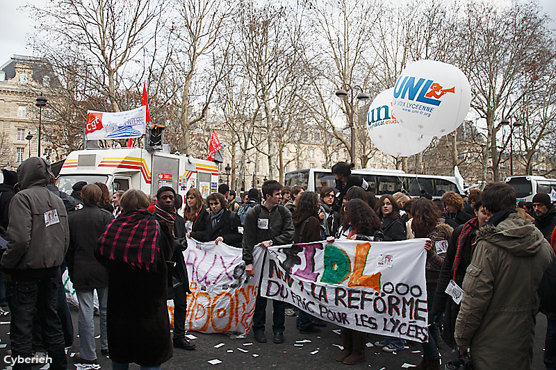 Manif fonction publique 21 janvier 2010