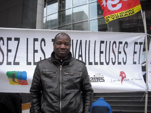 Occupation des marches de l'Opéra bastille