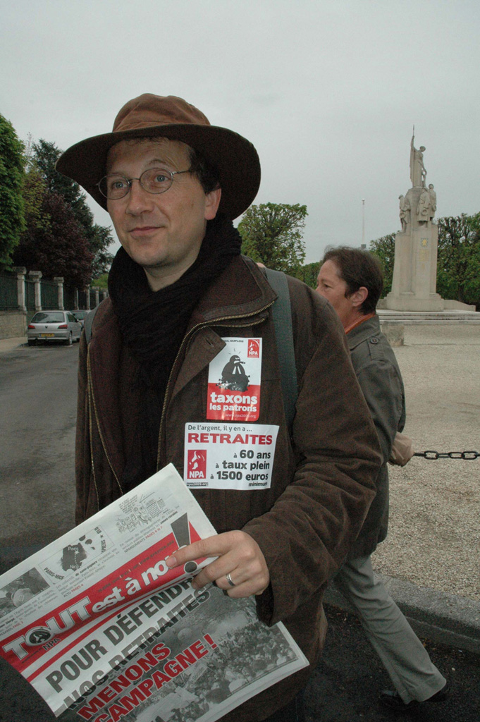 Militant NPA à Auxerre