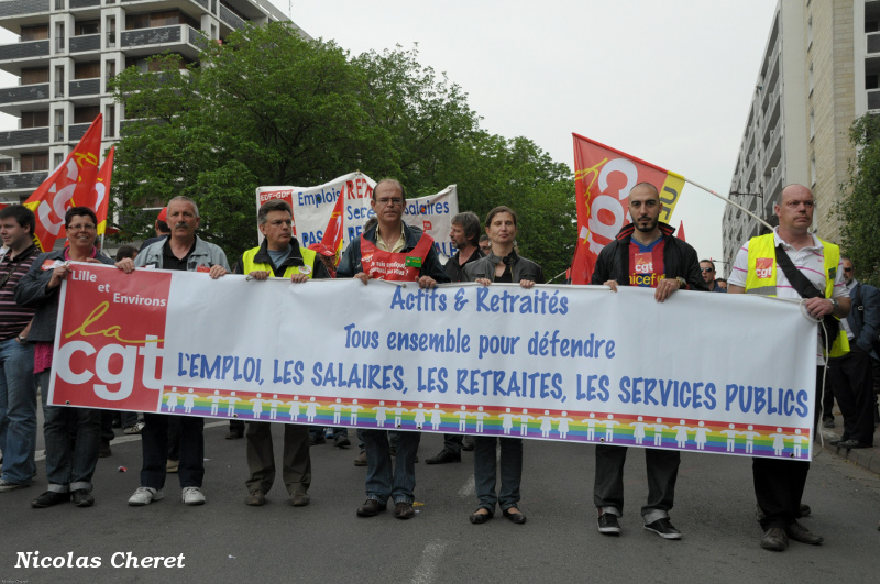 Manif de Lille 27 mai 2010 Retraites