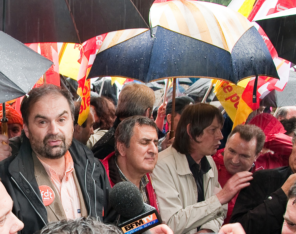 Tête de manif à Paris