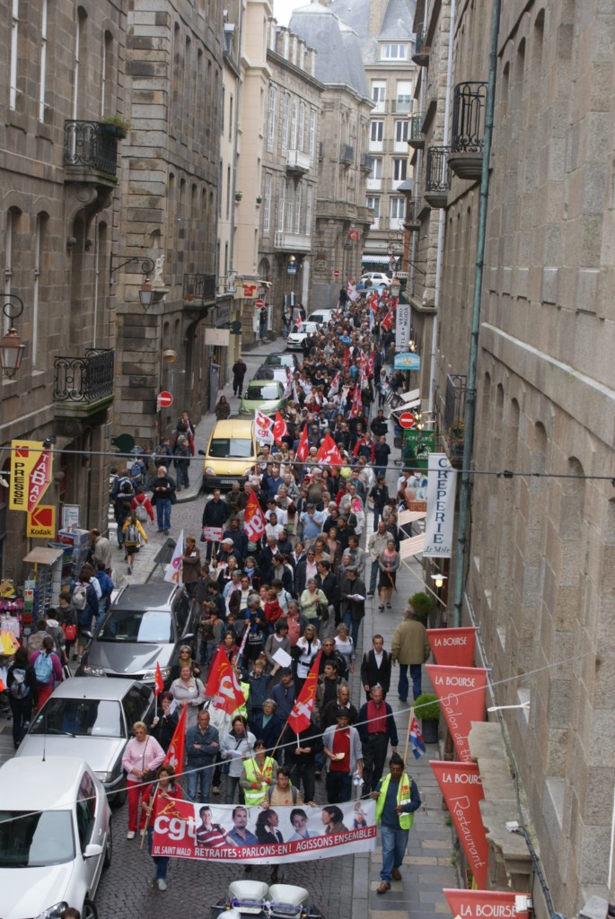 Saint-Malo 27 mai dans intra-muros