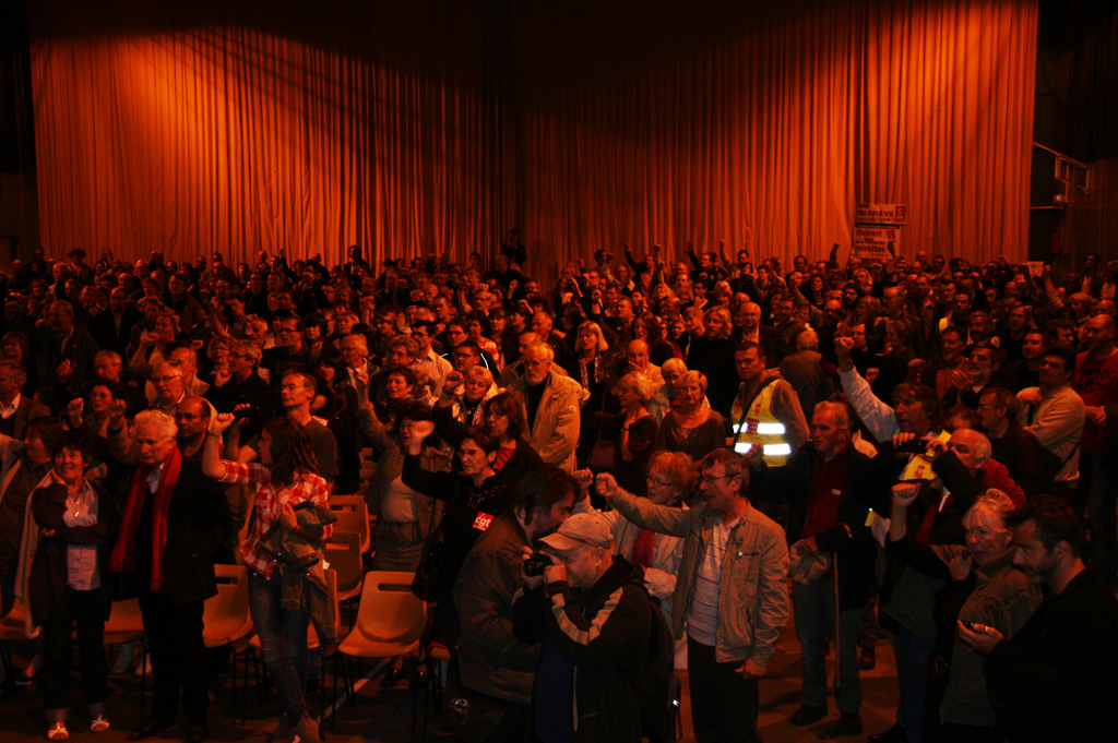 Meeting et manif Le Havre 11 et 12 octobre 2010