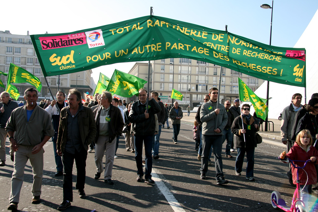 Manif Le Havre 12 octobre 2010